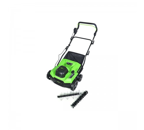 Аэратор-скарификатор аккумуляторный Greenworks GD40SC38II 40V (без АКБ и ЗУ) 2517607