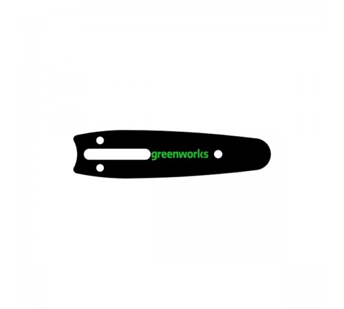 Шина GREENWORKS для цепной пилы 10см 2953307