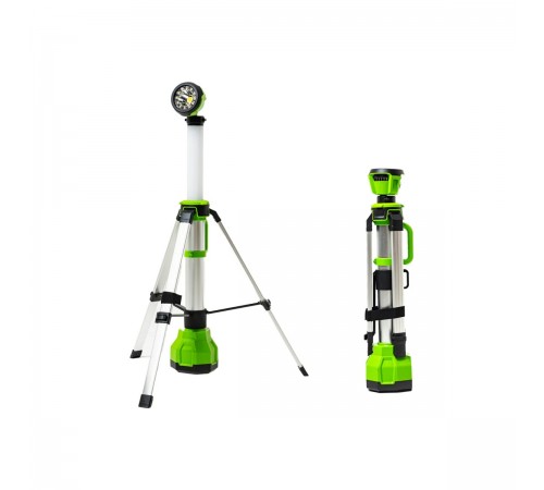Мачта осветительная аккумуляторная Greenworks G120WLS,24V