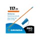 39137 Черенок для щеток Grinda Fiber-120 фибергласовый, коническая резьба, длина 1170 мм