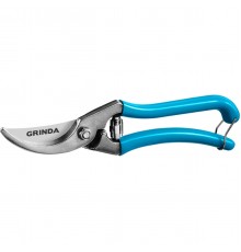 Секатор GRINDA PROLine P-10 210мм плоскостной,стальные рукоятки