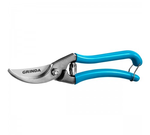 Секатор GRINDA PROLine P-10 210мм плоскостной,стальные рукоятки