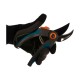 423455 Секатор GRINDA PROLine P-55 205мм плоскостной, с двухкомпонентными рукоятками