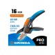 Секатор контактный GRINDA PROLine P-56, 205мм, двухкомпонентные рукоятки, легированная сталь 423456