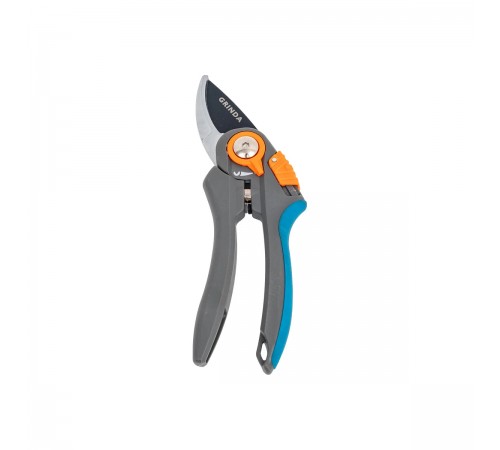 423459 Секатор GRINDA PROLine P-59 210мм плоскостной, с двухкомпонентными рукоятками