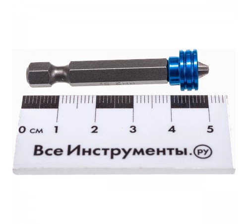Бита Gross PH2x50 мм с ограничителем и магнитом, для ГКЛ 11456