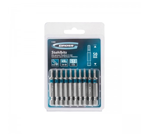 Бита TORX Gross 10х50, сталь S2 11468