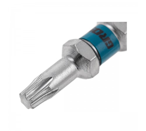 11469 Набор бит Gross TORX 15х50, сталь S2, 10шт.