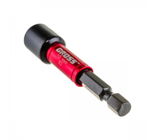 11619 Бита Gross Nut-Driver, с торцевой головкой, магнит 10мм S2