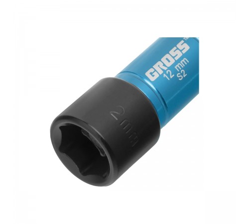 Бита Gross Nut-Driver, с торцевой головкой, магнит 12мм S2 11621