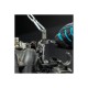 14050 Ключ-трещотка Cross 1/4", CrV, 120 зубьев, цельнометалический, хром