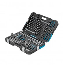 14151 Набор инструментов Gross, 1/4", 1/2", CrV, 120 зубьев, 101 предмет