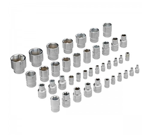 14151 Набор инструментов Gross, 1/4", 1/2", CrV, 120 зубьев, 101 предмет