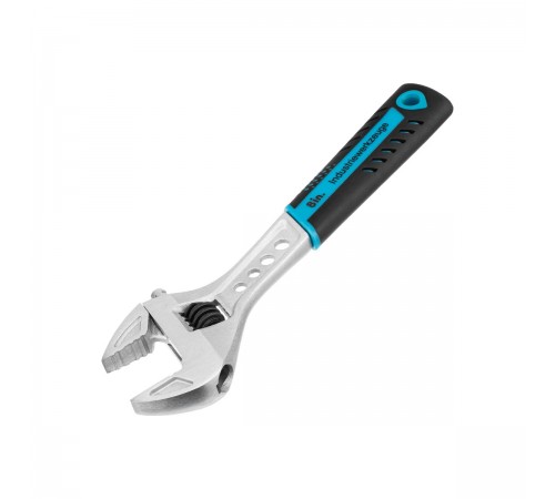 15561 Ключ разводной Gross, 200мм, CrV, двухкомпонентная ручка