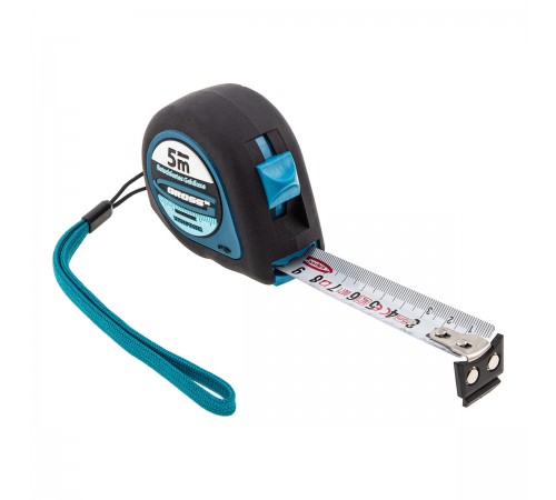 31103 Рулетка Gross Ergonomisch магнитный обрезиненный зацеп 5м*25мм