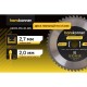 Пильный диск Hanskonner по СТАЛИ 255x30мм, 48 зубьев  H9022-255-30-48S