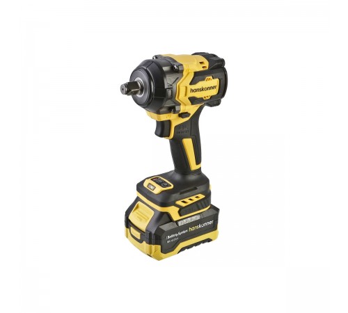 Гайковерт Hanskonner PLATINUM HCD20600BL удар б/щ