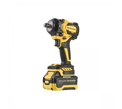 Гайковерт Hanskonner PLATINUM HCD20600BL удар б/щ