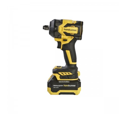 Гайковерт Hanskonner PLATINUM HCD20600BL удар б/щ