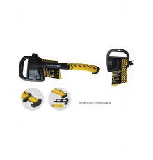 HK1015-02-FB0650 Топор Hanskonner 650г фибер. рукоятка с TPE, с ЗАЖИГАЛКОЙ, кованый, PTFE покр.pat