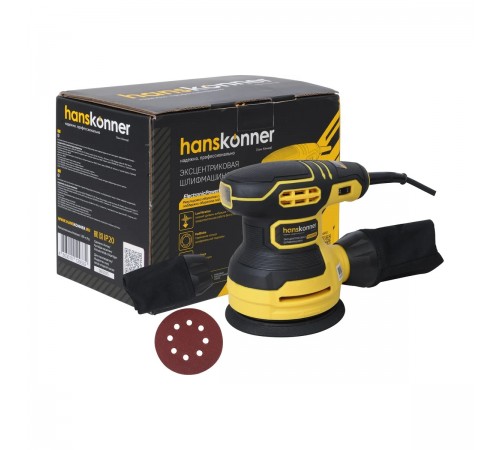 Эксцентриковая шлифмашина Hanskonner HOS8135RC