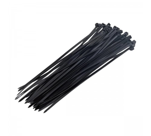 278-100-4300 Стяжки нейлоновые черные HEADROCK 4х300 (комплект 100шт)