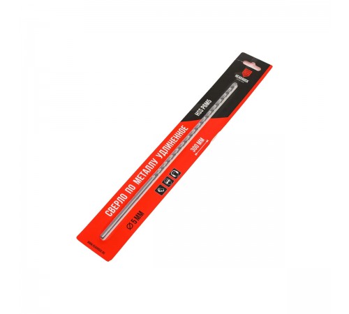 435-777-05300 Сверло по металлу длинное HEADROCK HSS L300 D5