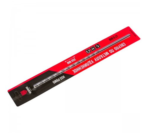 435-777-06300 Сверло по металлу длинное HEADROCK HSS L300 D6