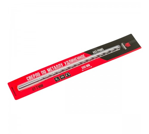 435-777-07300 Сверло по металлу длинное HEADROCK HSS L300 D7