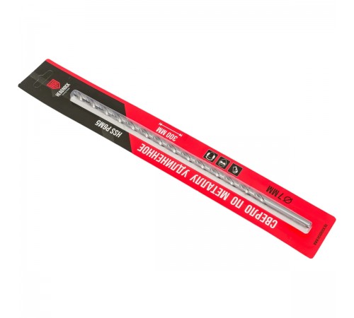 435-777-07300 Сверло по металлу длинное HEADROCK HSS L300 D7
