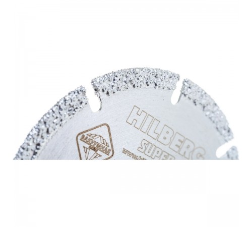 Диск алмазный отрезной Hilberg Super Master 76*10мм 510076