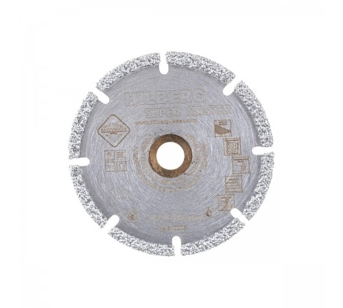 Диск алмазный отрезной Hilberg Super Master 76*10мм 510076