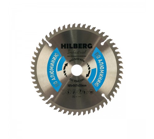HA165 Диск пильный Hilberg Industrial Алюминий 160х56T*20мм