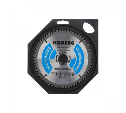 HA190 Диск пильный Hilberg Industrial Алюминий 190х64T*30/20мм