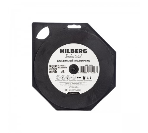 HA216 Диск пильный Hilberg Industrial Алюминий 216х80T*30мм