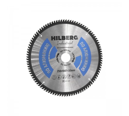 HA250 Диск пильный Hilberg Industrial Алюминий 250х100T*30мм