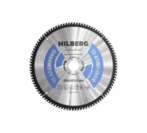 HA255 Диск пильный Hilberg Industrial Алюминий 255х100T*30мм