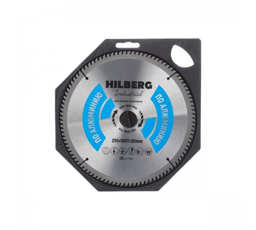 HA255 Диск пильный Hilberg Industrial Алюминий 255х100T*30мм