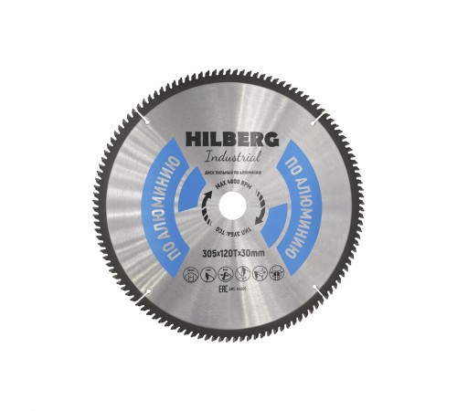HA305 Диск пильный Hilberg Industrial Алюминий 305х120T*30мм