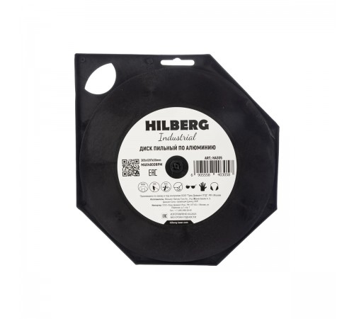 HA305 Диск пильный Hilberg Industrial Алюминий 305х120T*30мм