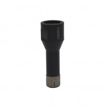 Коронка алмазная Hilberg HH614 Super Hard M14 с техническим воском 14мм