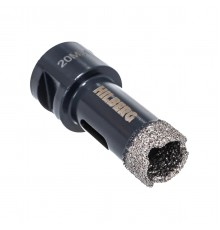 Коронка алмазная Hilberg HH620 Super Hard M14 с техническим воском 20мм
