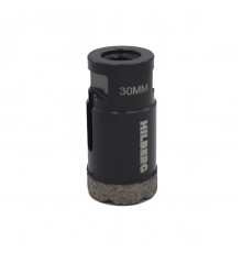 Коронка алмазная Hilberg HH630 Super Hard M14 с техническим воском 30мм