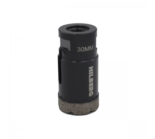 Коронка алмазная Hilberg HH630 Super Hard M14 с техническим воском 30мм