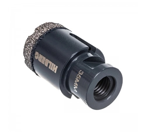 Коронка алмазная Hilberg HH635 Super Hard M14 с техническим воском 35мм