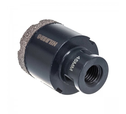 Коронка алмазная Hilberg HH645 Super Hard M14 с техническим воском 45мм