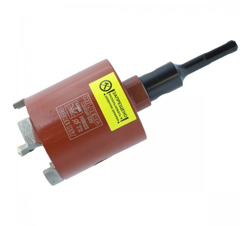 HI822 Коронка алмазная Industrial Laser Micro Hit 72 мм