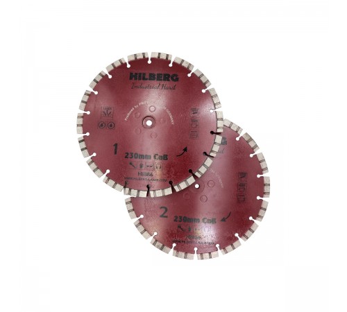 Диск алмазный отрезной 230x2 Hilberg Industrial Hard CnB Hilberg HI886
