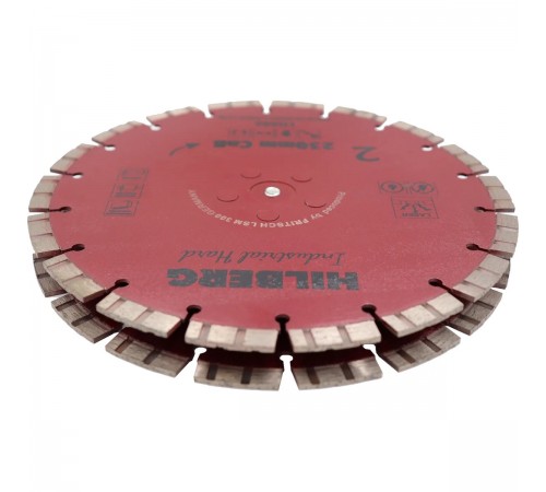 Диск алмазный отрезной 230x2 Hilberg Industrial Hard CnB Hilberg HI886