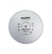 HM113 Диск алмазный отрезной Hilberg Hard Materials Лазер 600x10*25.4мм